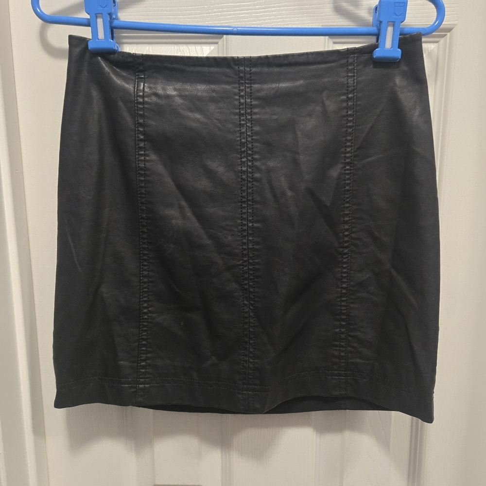 Free People Faux Leather Size S?